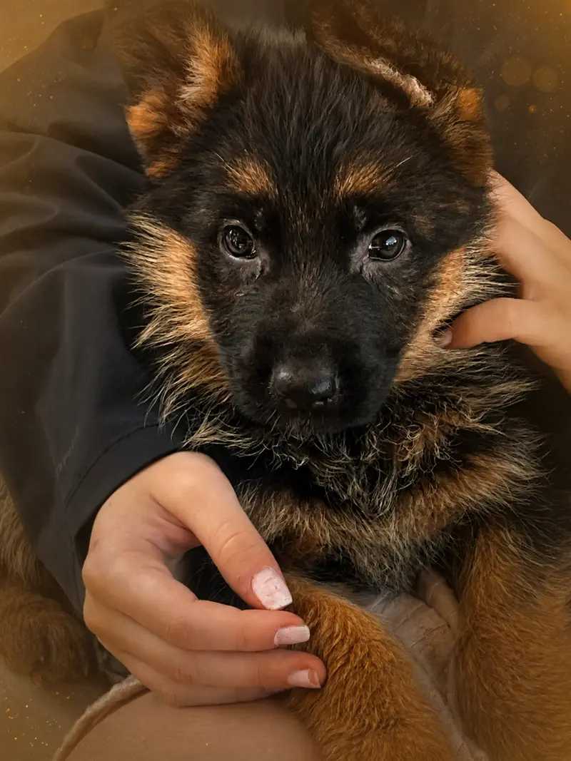 German Shepherd puppies litter A — Casa Arancina first weeks